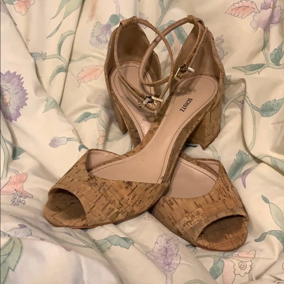 Schutz roama cork heel - Picture 6 of 7